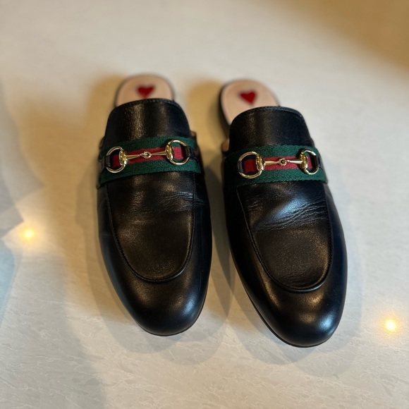 Gucci Princetown Leather Slipper - Women’s. Size 7.5 - Picture 1 of 10
